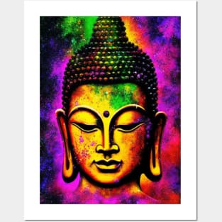 Trippy Buddha Posters and Art